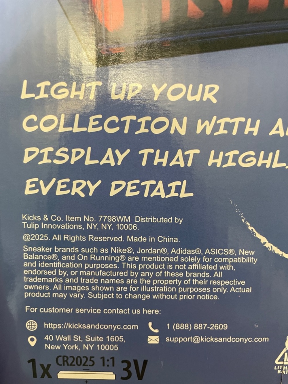 Kicks & Co. Stackable Sneaker Storage LED Box - - Picture 12 of 16